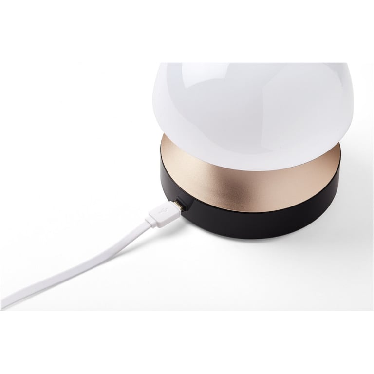 Radio réveil LCD Lexon Mina Sunrise Or - vue 9