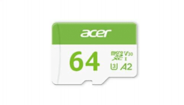 Acer MSC300 MicroSD UHS I Classe 10 Neuf