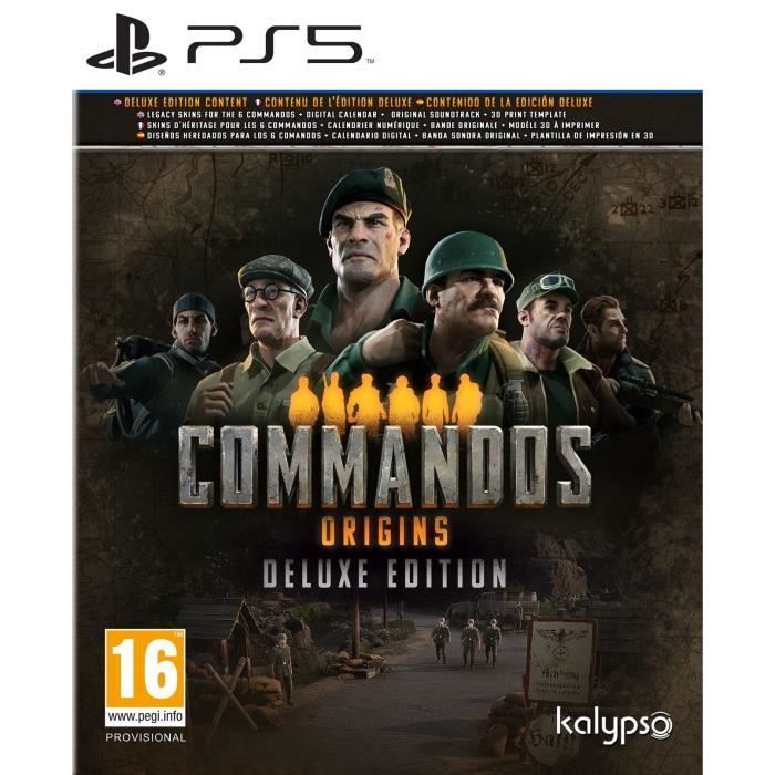 Commandos : Origins deluxe édition Jeu PS5 - vue 3