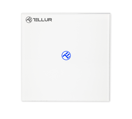Switch Tellur Smart WiFi, SS1N, avec/sans Neutre, 1 port, 1800W, 10A