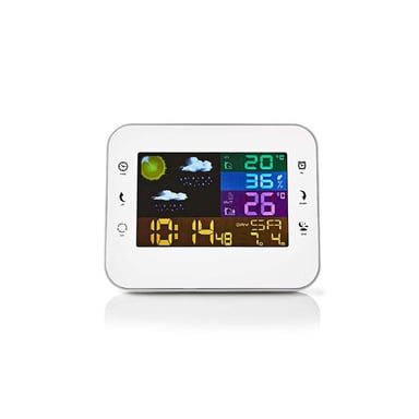 Station météo avec capteur extérieur sans fil | Prévisions météorologiq NEDIS - WEST402WT
