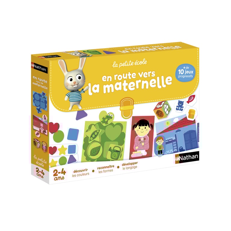 En route vers la maternelle : Coffret de jeux éducatifs pour enfants - Neuf