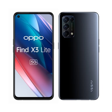 Find X3 Lite 128 Go, Noir