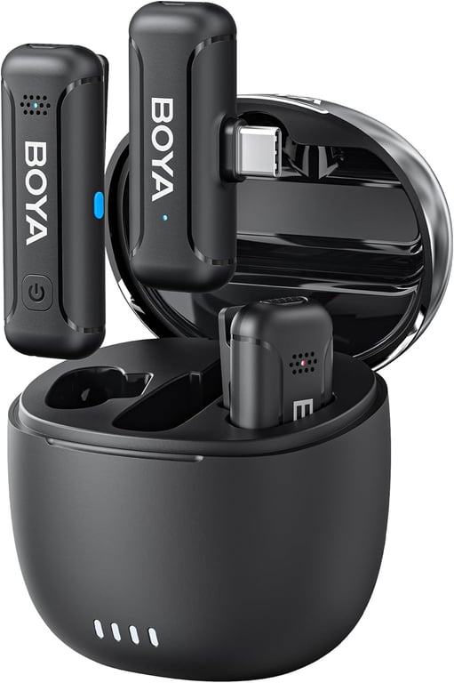 Microphone Sans Fil Boya BY-WM3T-U2 – Double Émetteur, Portée 100 m
