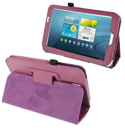 Housse Intégrale Anti Choc Rayure Poussière Cuir Vioelt Samsung Galaxy Tab 3 7' Faux cuir YONIS