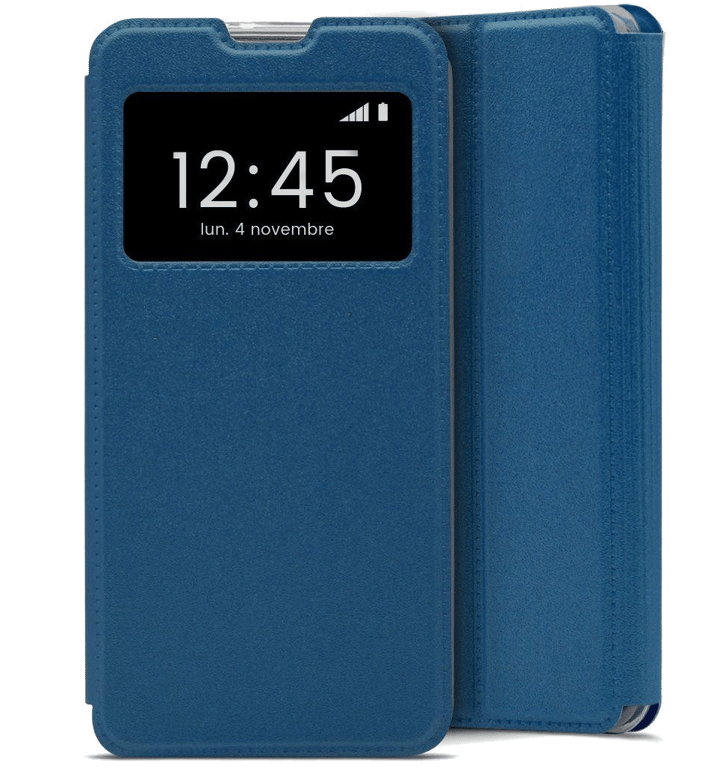 Etui Folio compatible Bleu Apple iPhone 13 Pro Max