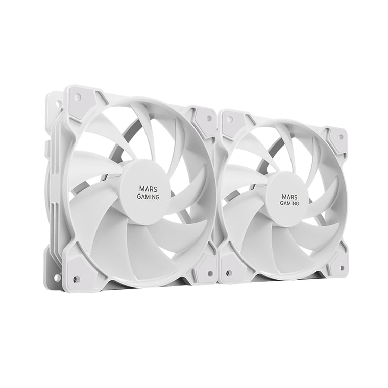 Mars Gaming MFPROX2 système de refroidissement d'ordinateur Boitier PC Ventilateur 12 cm 2 pièce Neuf