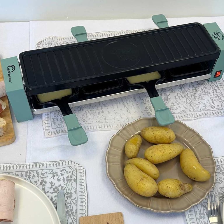 Raclette LITTLE BALANCE 8943 – 800 W, Pour 4 Personnes Avec Grill - vue 6