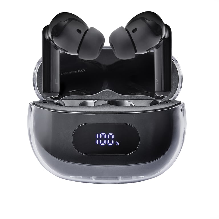 Écouteurs True Wireless INTENSO Buds Earphone Plus T310AE – Bluetooth 5.4, ANC