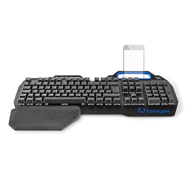 Nedis GKBD400BKND clavier Gaming USB QWERTY Néerlandais Noir - vue 1