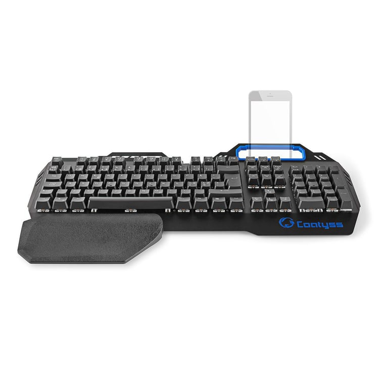 Nedis GKBD400BKUS clavier Jouer USB QWERTY Anglais américain Neuf