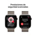 Apple Watch Series 11 GPS + Cellular 46mm Boitier en Titane Naturel avec Natural Milanese Loop - S/M