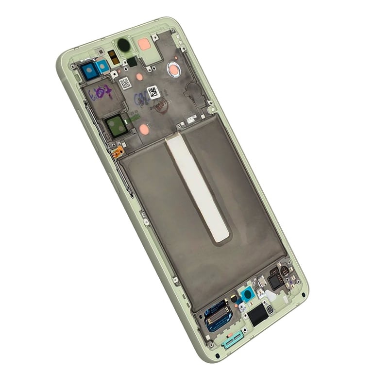 Bloc Complet pour Samsung Galaxy S21 FE Écran LCD Vitre Tactile Vert - Neuf