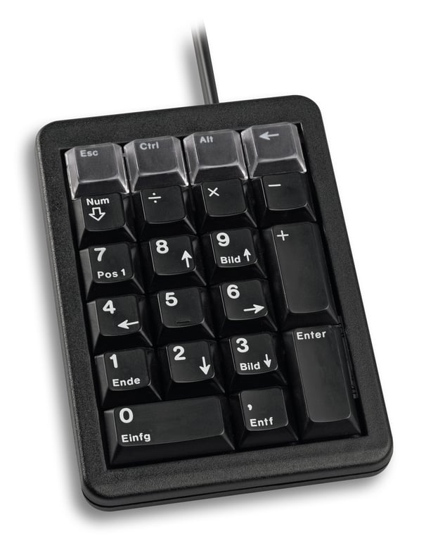 Pavé Numérique CHERRY G84-4700 – Filaire, USB, 21 Touches Programmables - vue 3