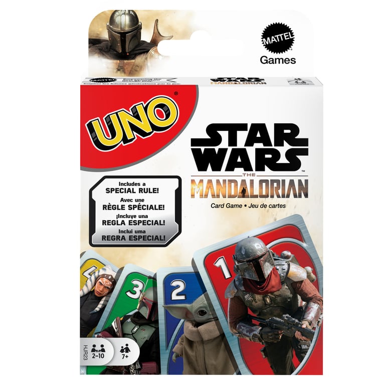 Mattel Games Uno Star Wars The Mandalorian Jeu De Cartes Famille Et + - vue 3