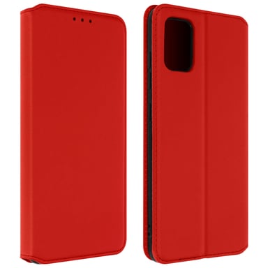 Funda con tarjetero y soporte para vídeo -Samsung Galaxy A51 rojo