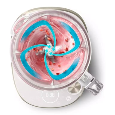 Blender Philips 2 litres blanc
