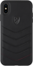 Custodia Ferrari in vera pelle trapuntata per Apple iPhone XS Max, nero