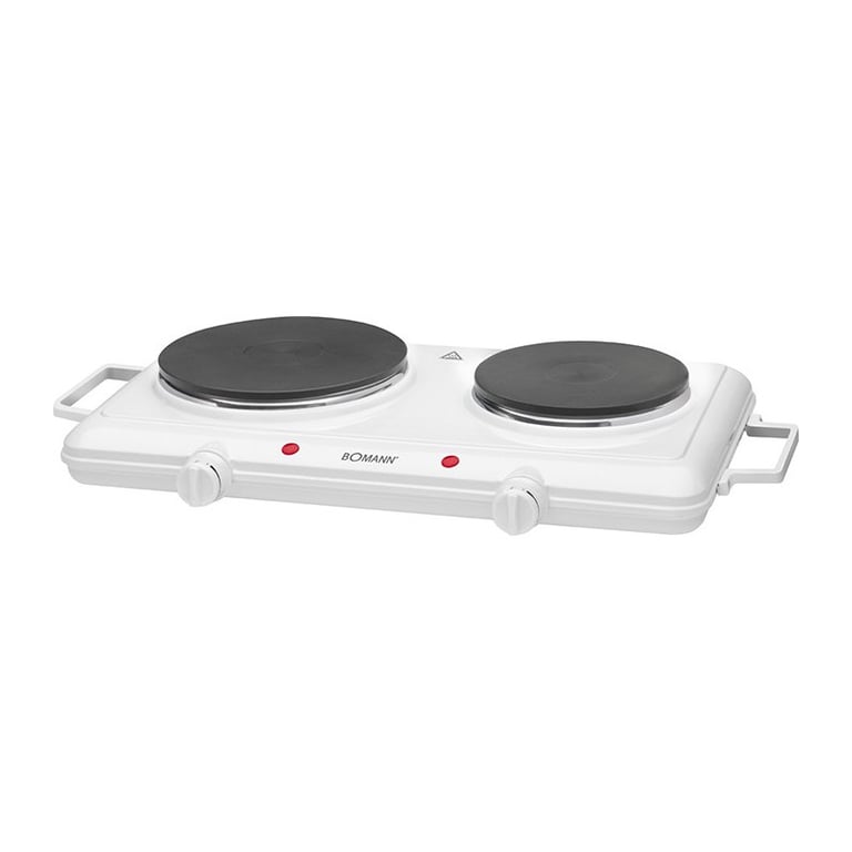 Double Plaque De Cuisson Bomann DKP 5028 CB – 2500 W, 2 Plaques Chauffantes