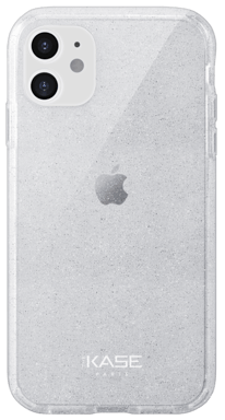 Carcasa híbrida brillante invisible para Apple iPhone 11, Transparente