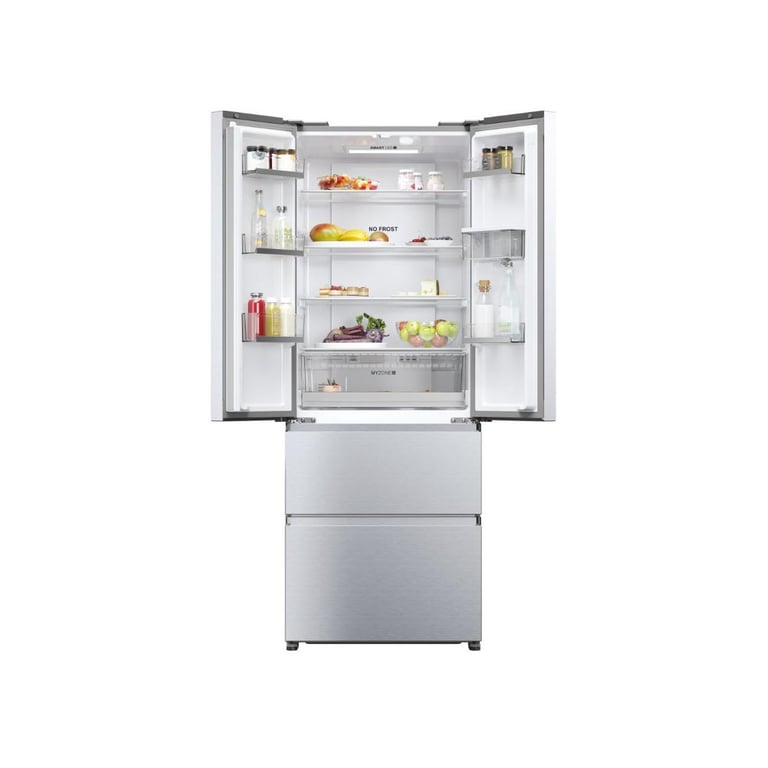 Haier FD 70 Serie 5 HFR5719EWMG frigo américain Pose libre 444 L E Argent - Bon état