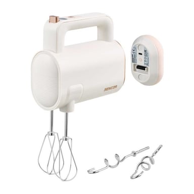 Batteur a main - SENCOR - SHM 9130WH - 8 vitesses - Sans fil - Blanc