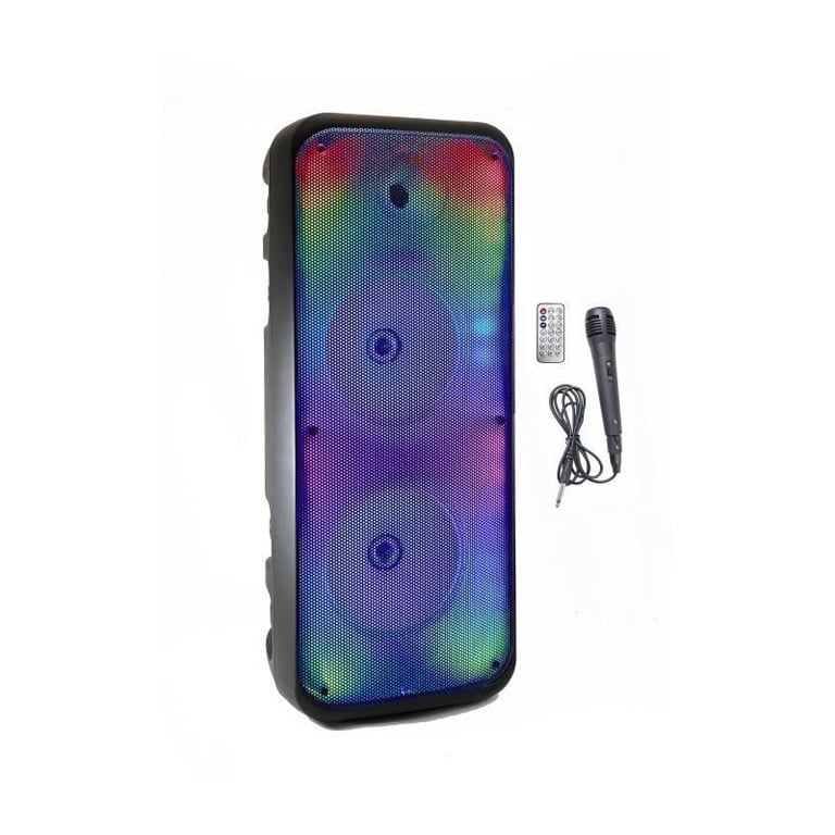 Enceinte Karaoké lumineuse INOVALLEY KA25 FIRE Bluetooth V5.0 64 cm - vue 2