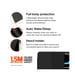 Etui Folio Noir Stand Magnetique Renforcé avec Emplacement Stylet pour Apple Ipad 10.9 (2022-2023) - Eiger