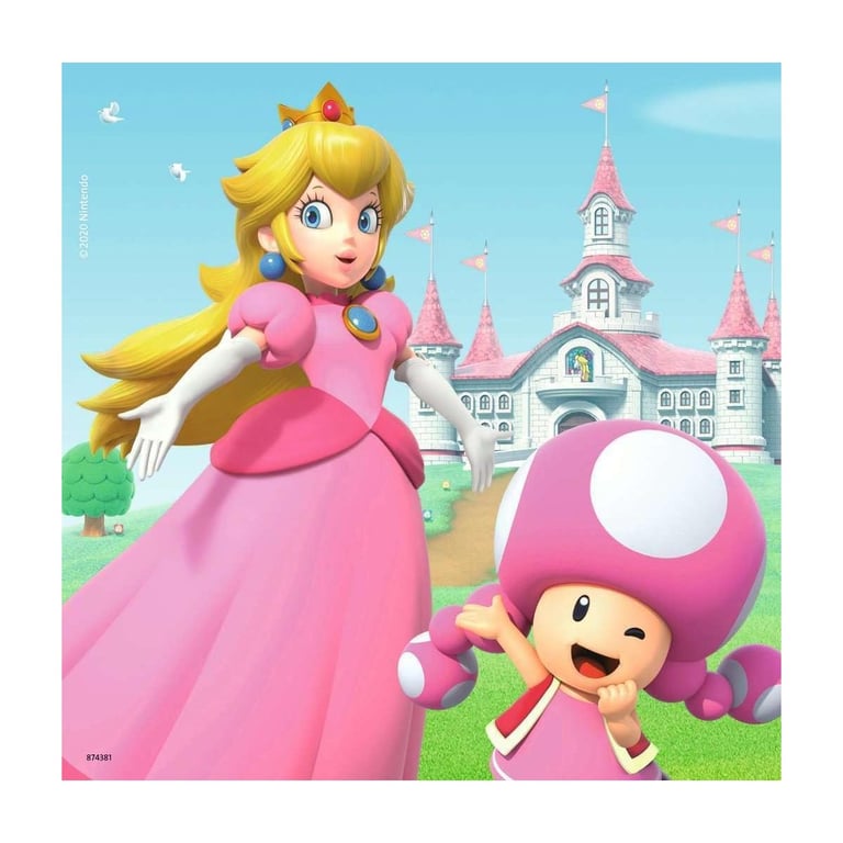 Puzzles 3x49 pièces Super Mario Ravensburger France - vue 4