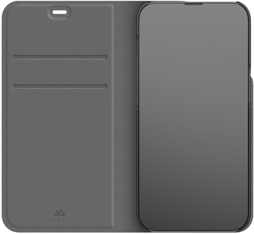 Etui portefeuille The Standard pour Apple iPhone 13 Pro Max, noir