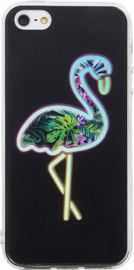 Bigben Connected COVHOLOFLAMIPSE funda para teléfono móvil Negro, Multicolor