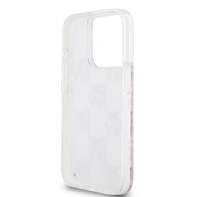 Custodia per Apple iPhone 15 Pro con motivo Liquid Glitter Check