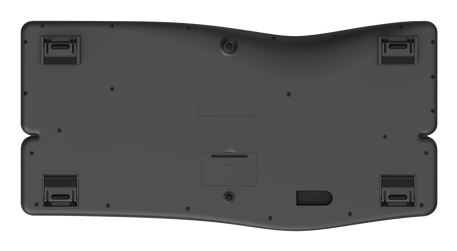 Trust Keyra Teclado inalámbrico multidispositivo ergonómico