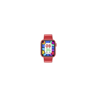 Montre Connectée Intelligente Igo Watch 3 – Assistant Vocal - Frequence Cardiaque - IP67 – Bluetooth 5.3 - Rouge