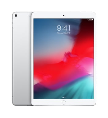 Apple iPad Air 4G LTE 64 Go 26,7 cm (10.5'') Wi-Fi 5 (802.11ac) iOS 12 Argent
