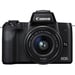 Canon EOS M50 + EF-M 15-45mm IS STM MILC 24,1 MP CMOS 6000 x 4000 Pixeles Negro
