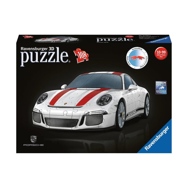 Ravensburger Puzzle 3D Porsche 911 108 pcs - vue 3