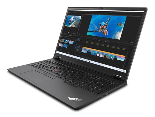 Lenovo ThinkPad P16v Intel Core Ultra 9 185H Mobile Workstation 40,6 cm (16'') WUXGA 32 Go DDR5-SDRAM 1 To SSD NVIDIA RTX 3000 Ada Wi-Fi 6E (802.11ax) Windows 11 Pro Nero