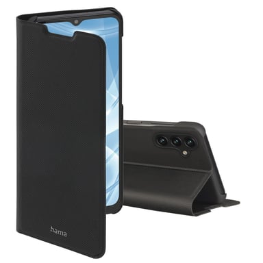 Hama Slim Pro coque de protection pour téléphones portables 16,5 cm (6.5'') Folio Noir