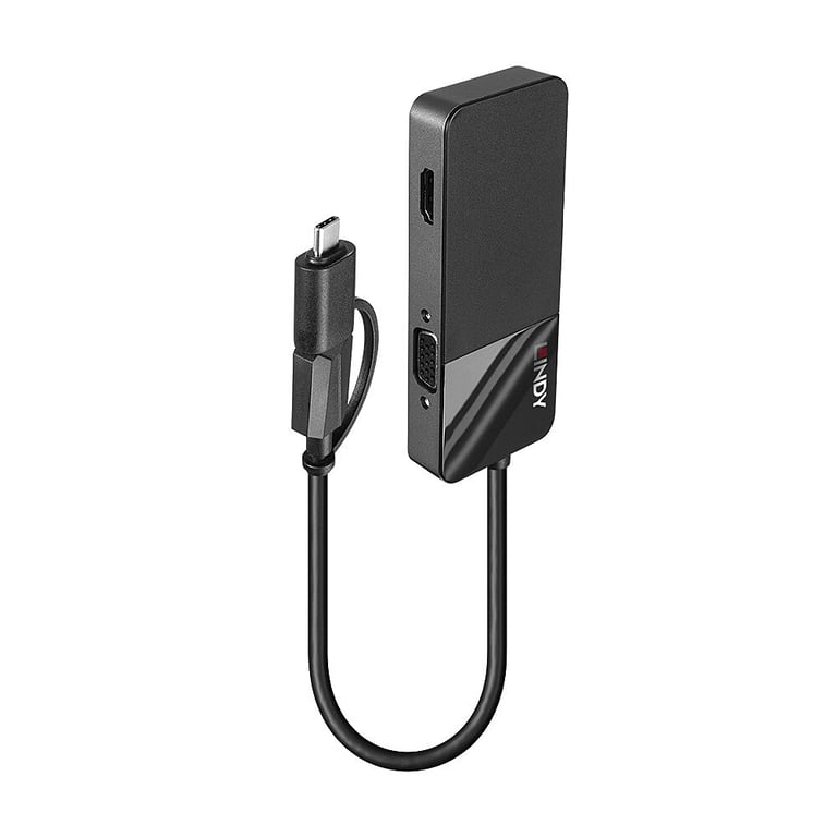 Lindy 43354 station d'accueil USB 3.2 Gen 1 3.1 Gen 1 Type A + Type C Neuf - vue 3