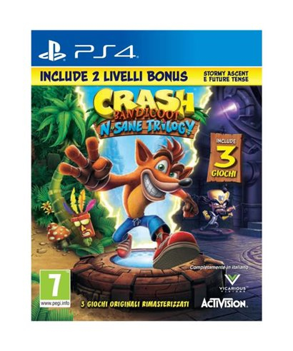 Activision Crash Bandicoot N. Sane Trilogy, PS4 PlayStation 4 - Neuf