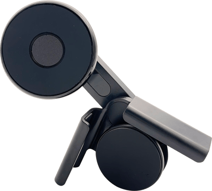 Support Voiture Ecran Tesla MagSafe Maintien magnétique Noir Bigben