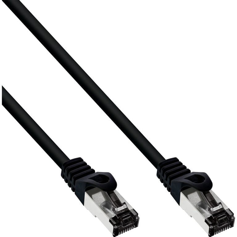 InLine 78800S câble de réseau Noir 10 m Cat8.1 S/FTP (S-STP)
