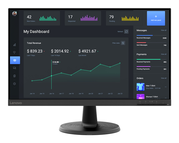 Lenovo D24 40 23.8 - vue 6