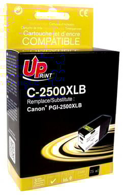 Cartucho de tinta compatible UPrint CANON PGI2500XLBK negro