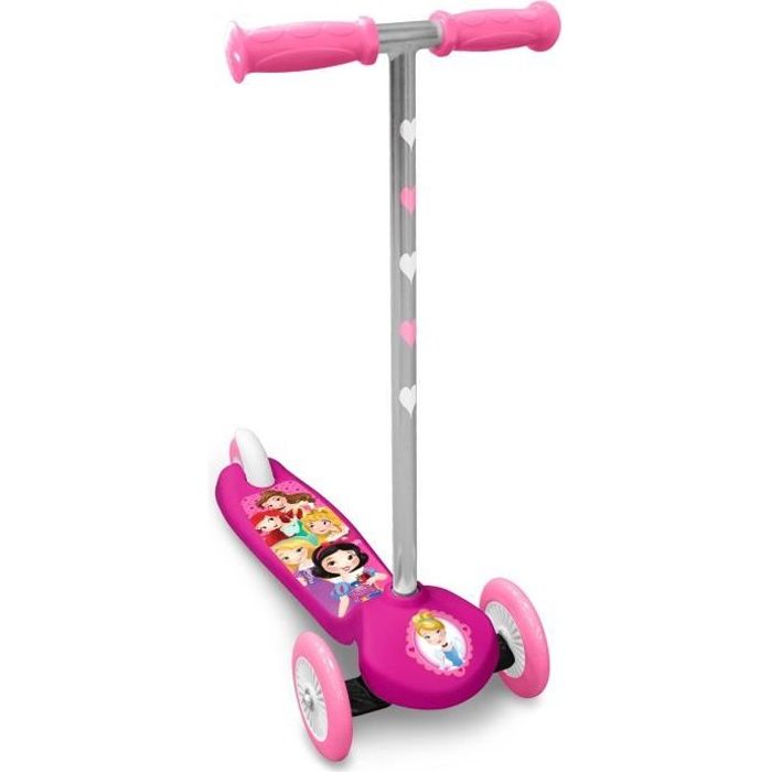 Trottinette 3 Roues STAMP Disney Princesses C887045 – Antidérapant Frein Arrière - vue 3