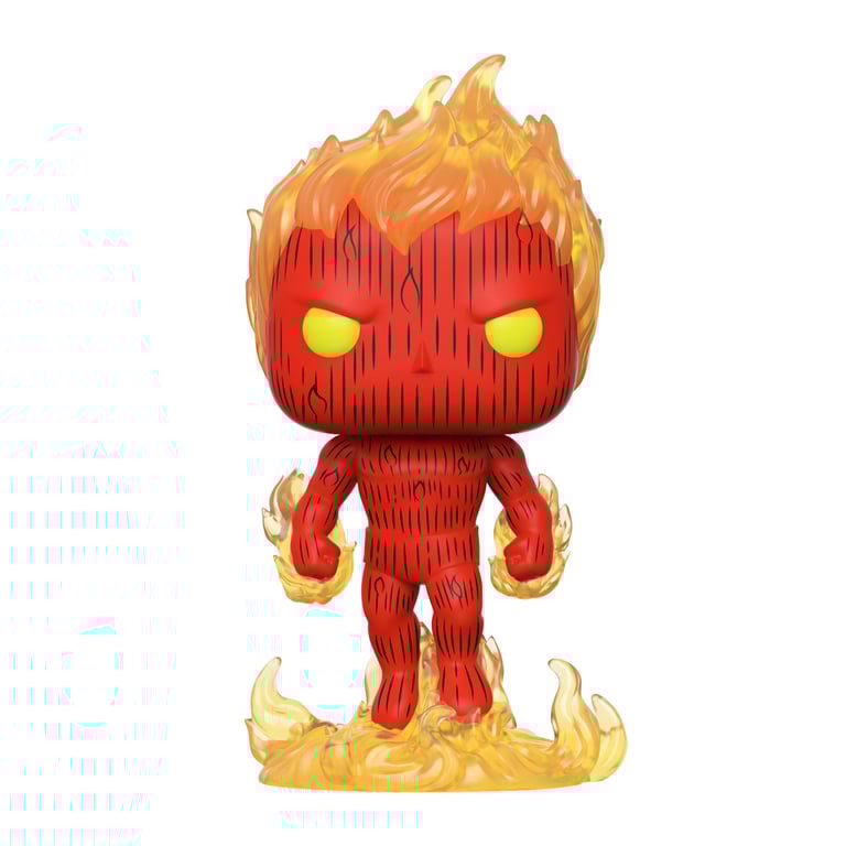 Funko POP! Human Torch Les 4 Fantastiques - vue 3