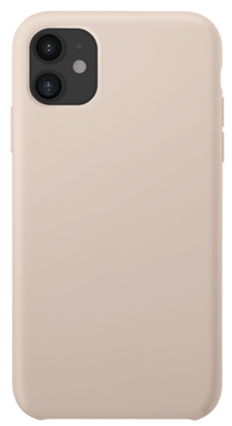 Custodia morbida in gel di silicone per Apple iPhone 11, rosa sabbia