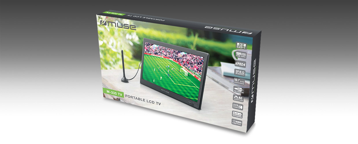 Muse 335 TV Télévision portable 25 6 cm 10.1 TFT Neuf - vue 3