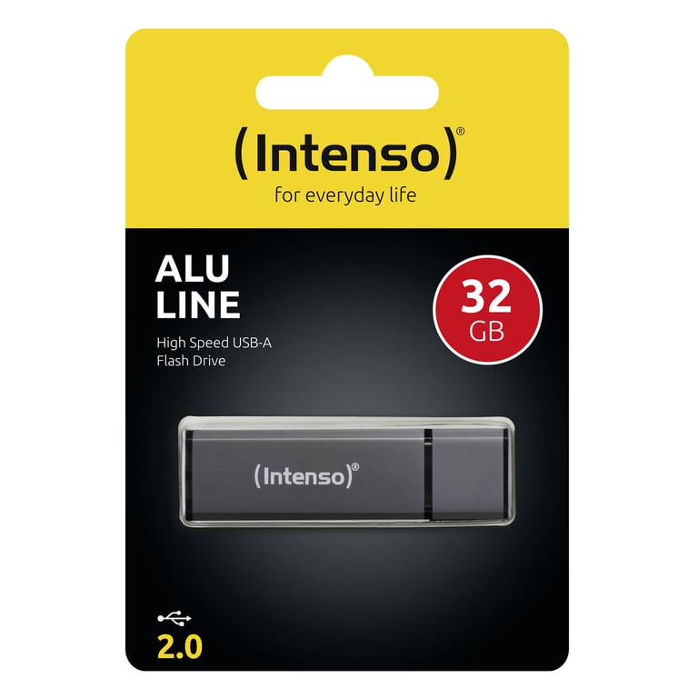 Intenso Alu Line lecteur USB flash 32 Go USB Type-A 2.0 Anthracite - Neuf